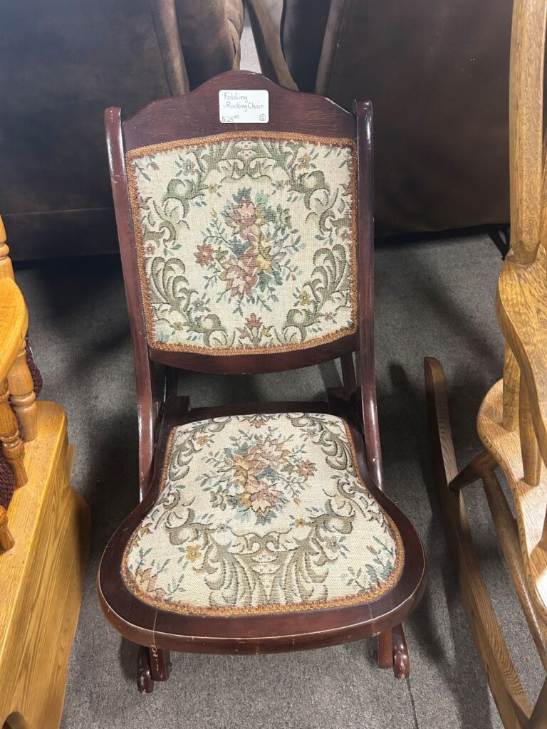 Folding Rocking Chair $25