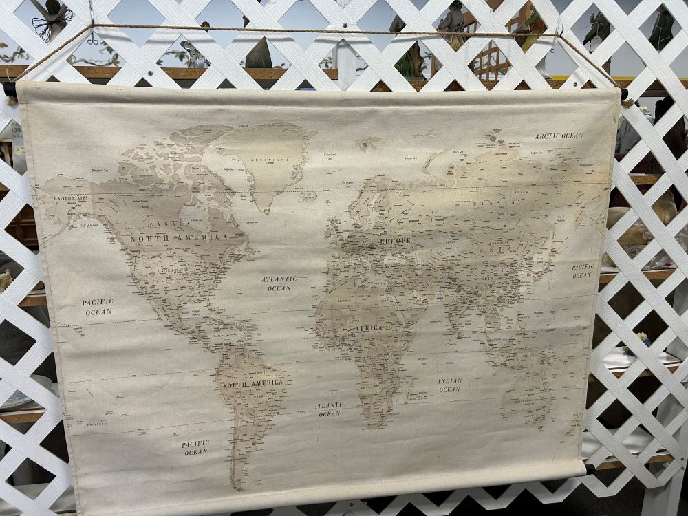 Canvas Map $24