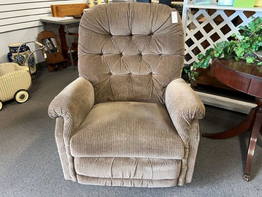 Tan STripe LaZBoy $189