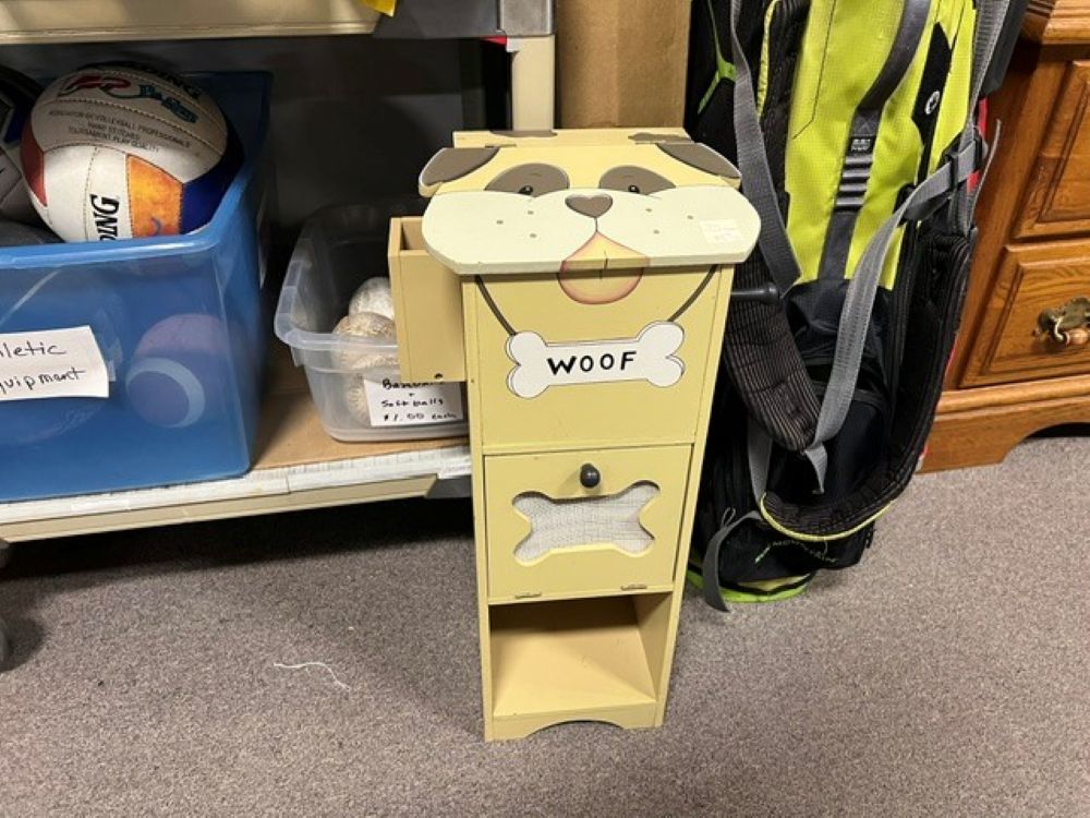 Dog Treat Container $8