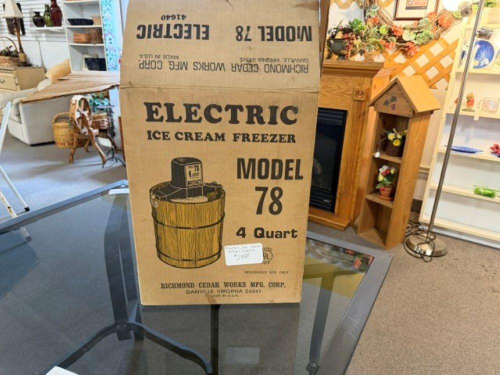 Electric Ice Cream Maker $39