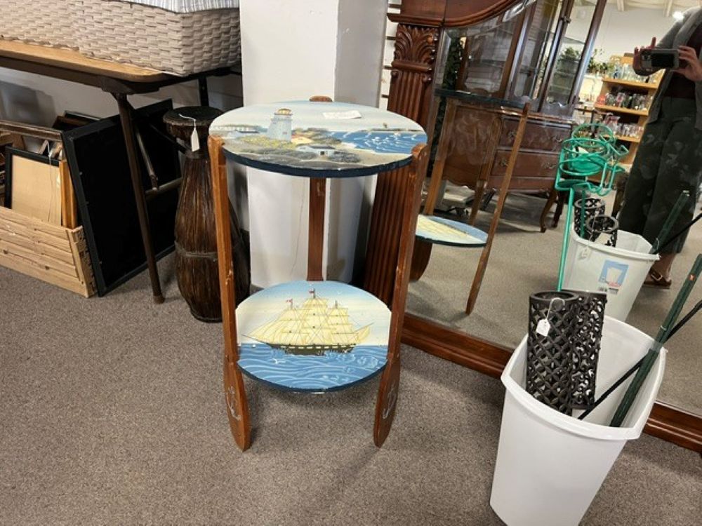 Nautical Theme Side Table $39