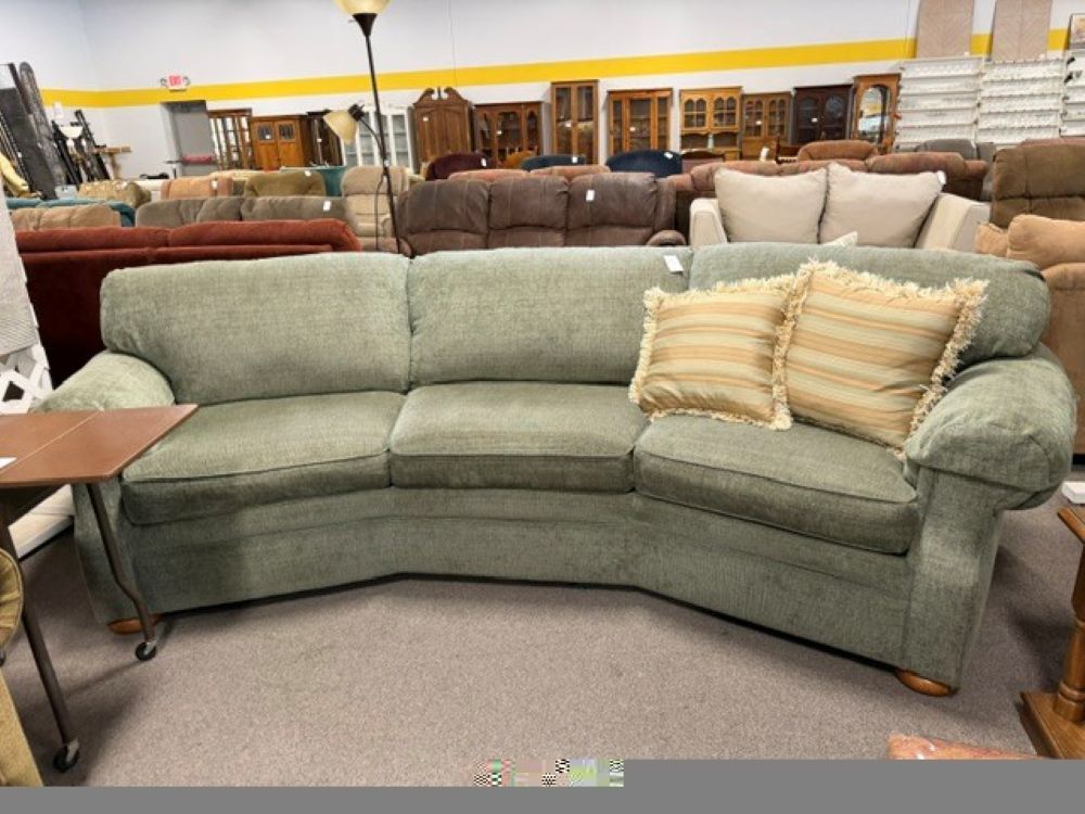 Sage Conversation Sofa $499