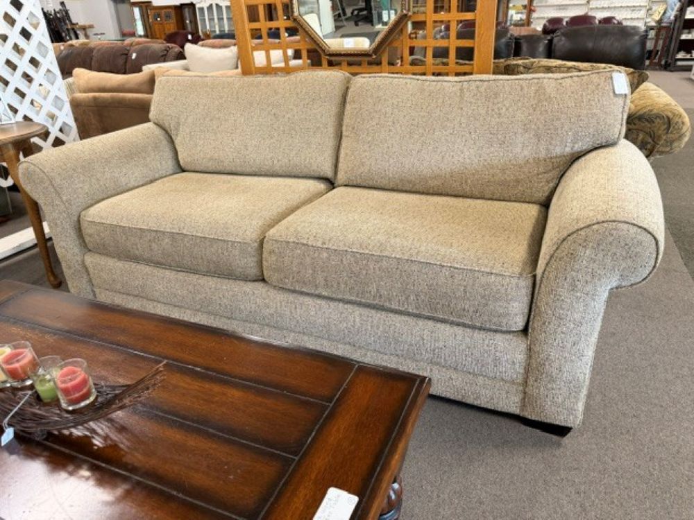 Tan and Brown Sofa $199