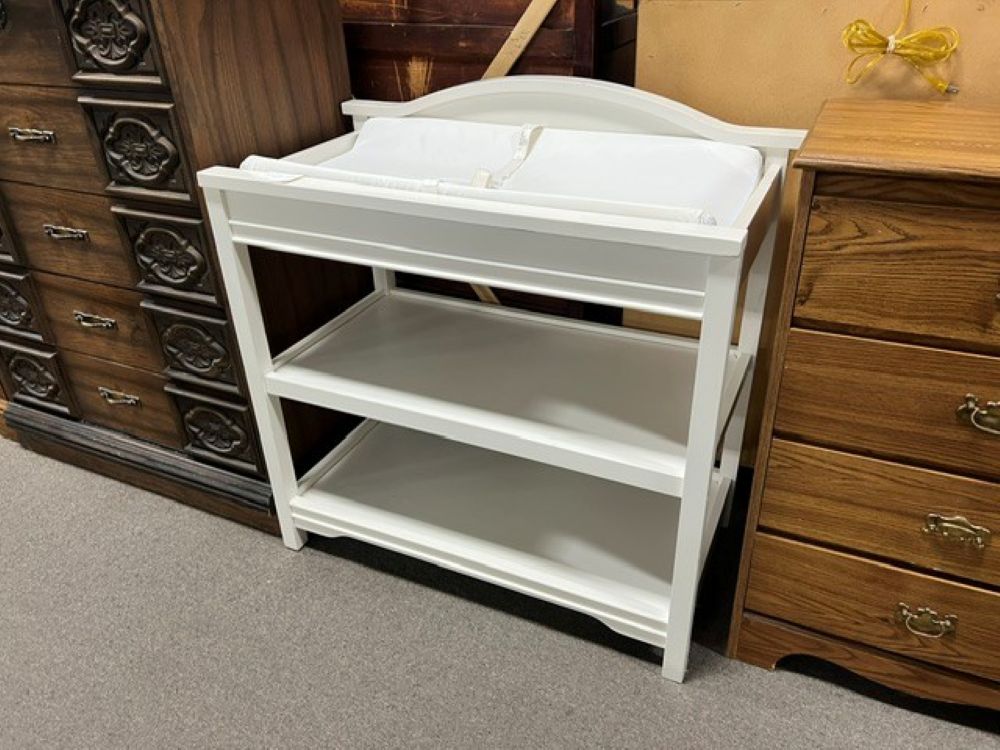 White Changing Table