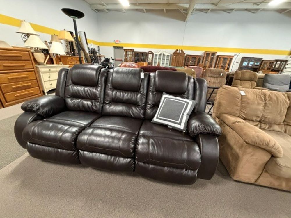 Brown Double Recliner $259