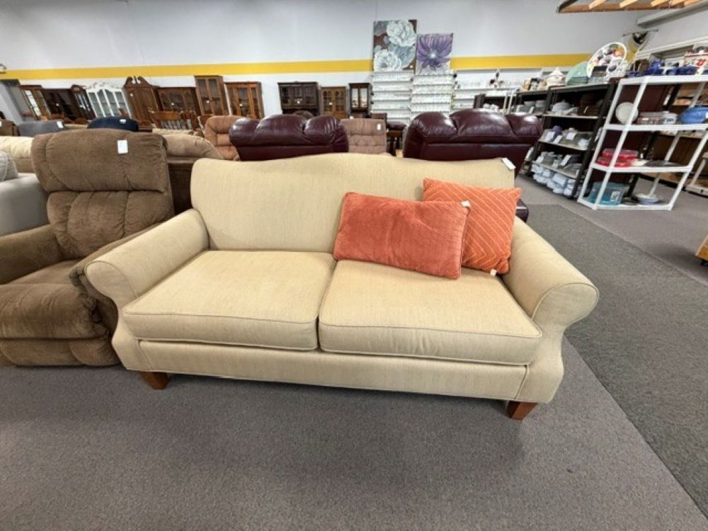 Tan Norwalk 2 Cushion Sofa $159