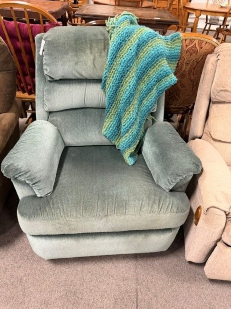 Green Swivel Rocker Recliner $189
