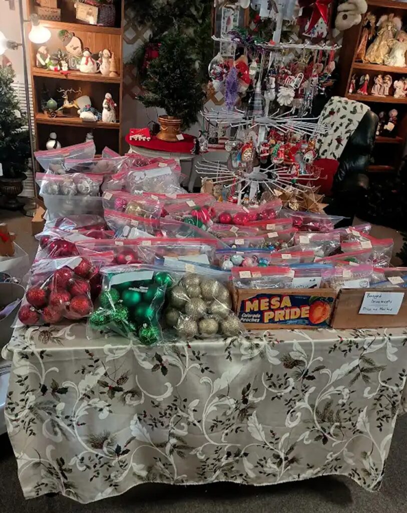 Assortment of Christmas Ornaments