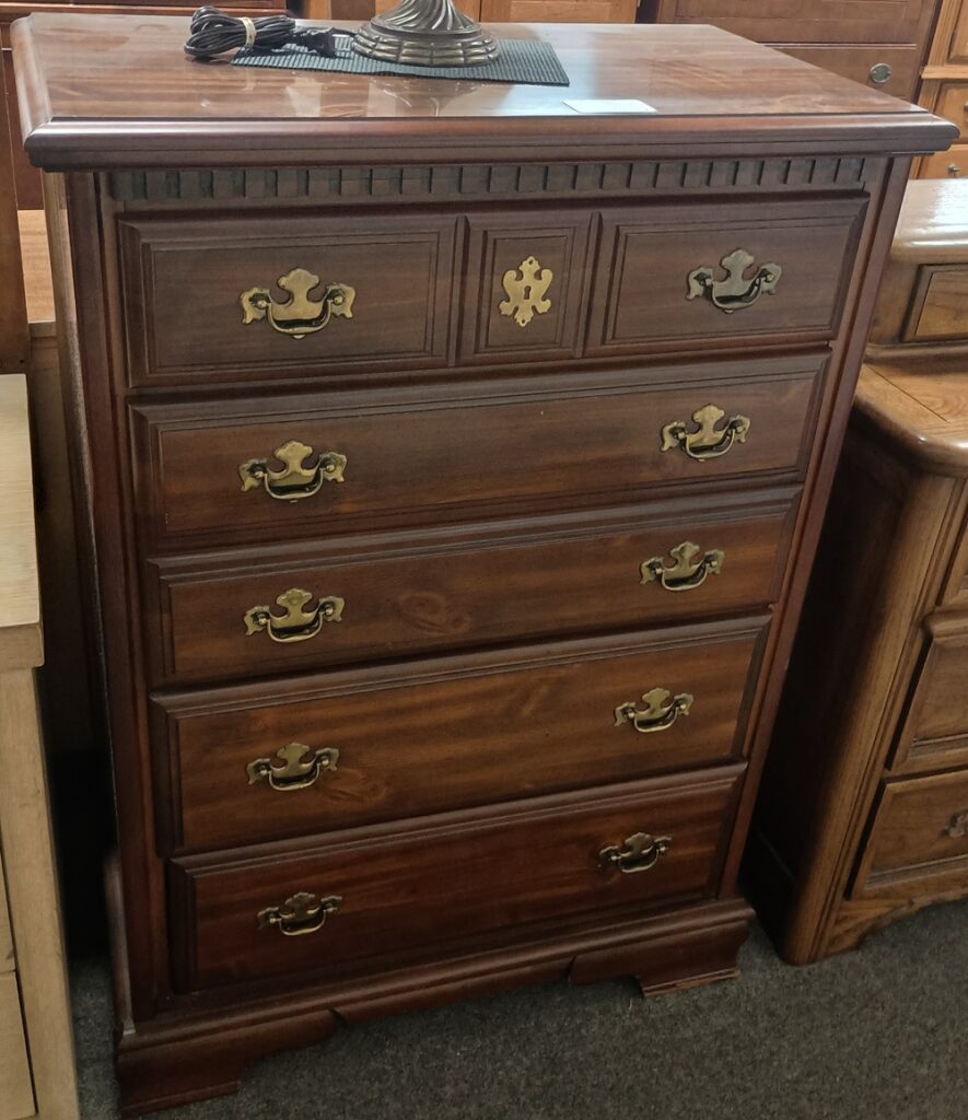 Four Drawer With Brass Hardware $149