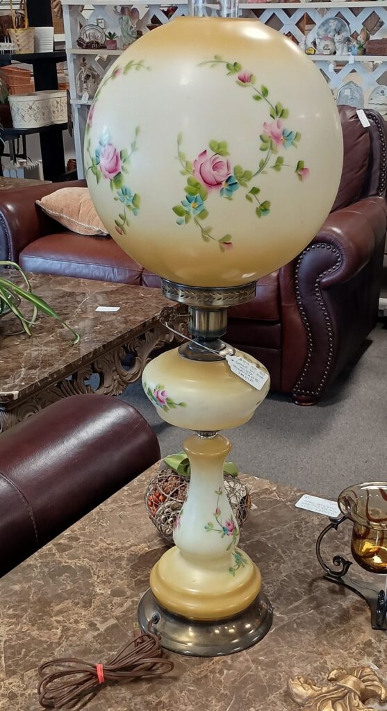 Gone With The Wind Hurricane Lamp $59