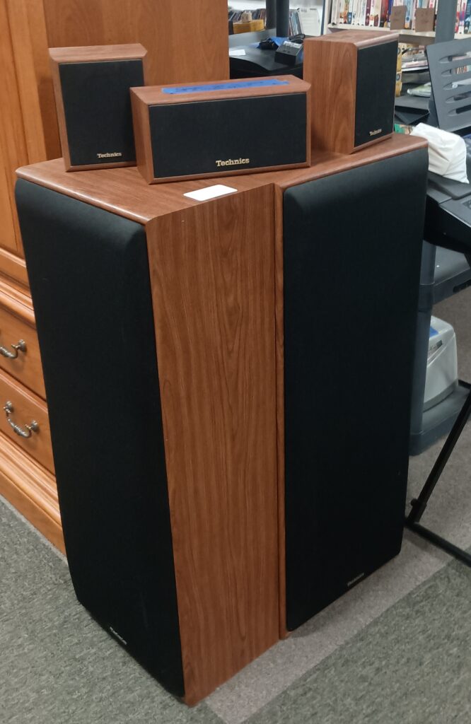 Set of Five Technics Speakers $129