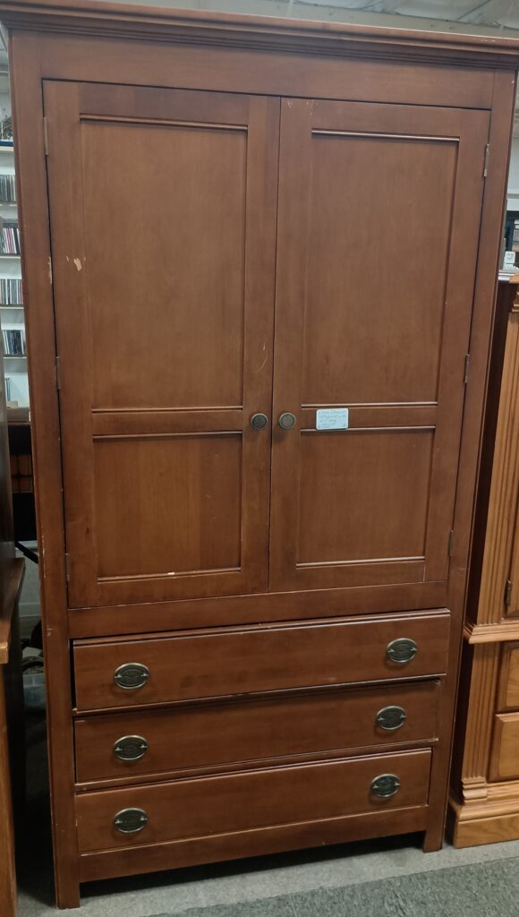 Two Door Three Drawer 78 High X 40 Wide X 17 Deep Cabinet $149