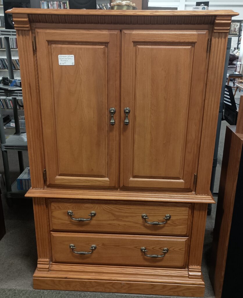 Two Drawer Two Door American Drew Bureau $179