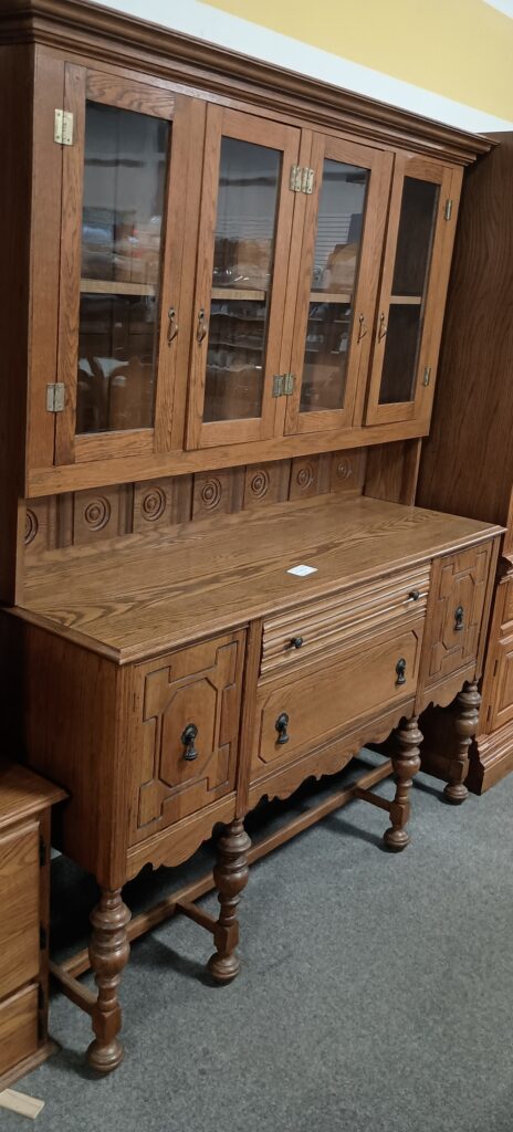 Two Piece Bureau With Hutch Top $239